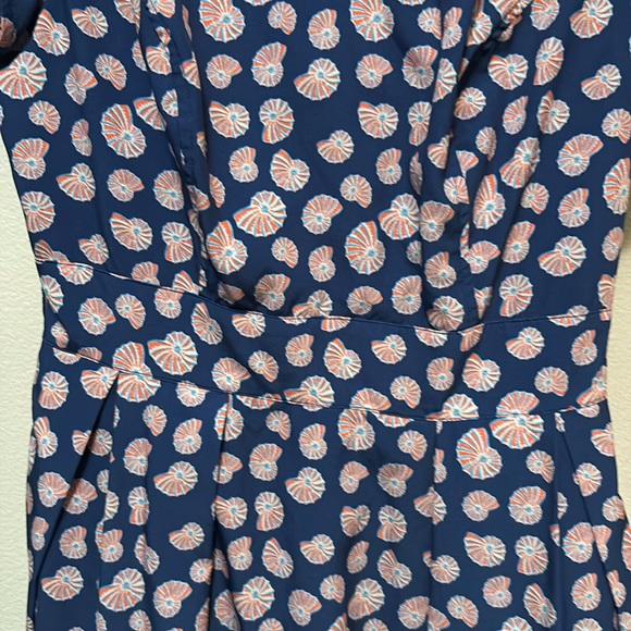 EShakti Dress Sz Custom 10. Ammonite print dress, pockets, fully lined NWOT - Picture 3 of 9